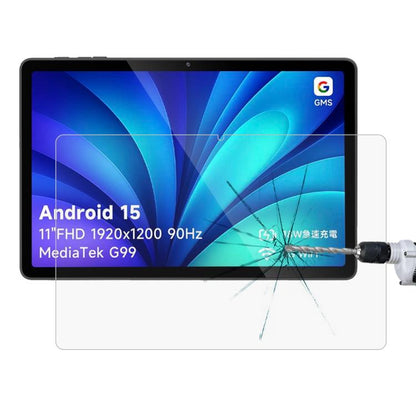 9H 0.3mm Explosion-proof Tempered Glass Film, For Philips T8015 11 inch, For Philips T7335 8.7 inch, For Philips T7250 8.8 inch