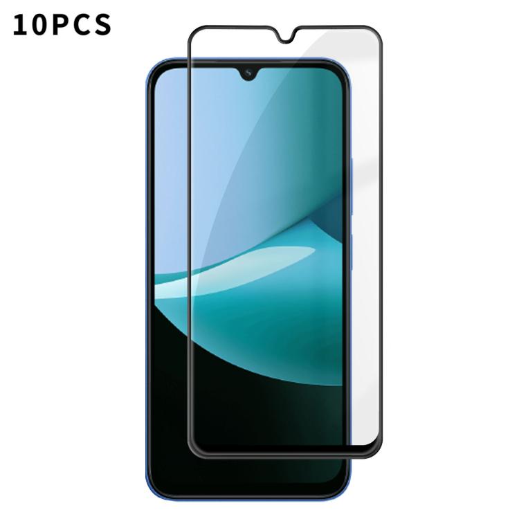 10pcs Kalebol High-Aluminum Screen-Printed Full-Coverage Anti-Fingerprint Black-Bordered HD Tempered Glass Film, For Redmi Note 17 5G Global 169.7mm, For Redmi Note 17 4G Global 169.7mm, For Redmi Note 17 Pro Max 5G Global 163.4mm                      ...