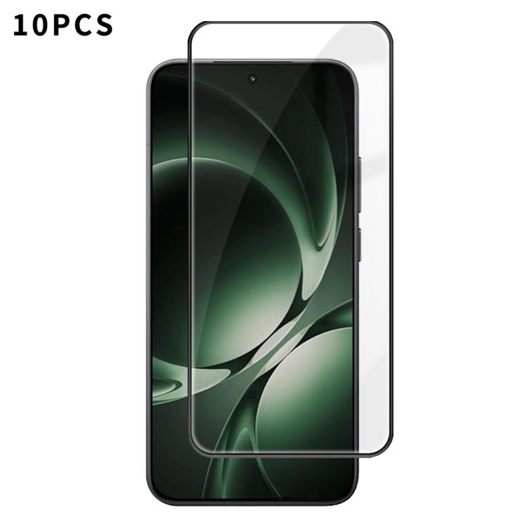 10pcs Kalebol High-Aluminum Screen-Printed Full-Coverage Anti-Fingerprint Black-Bordered HD Tempered Glass Film, For Redmi Note 17 5G Global 169.7mm, For Redmi Note 17 4G Global 169.7mm, For Redmi Note 17 Pro Max 5G Global 163.4mm                      ...