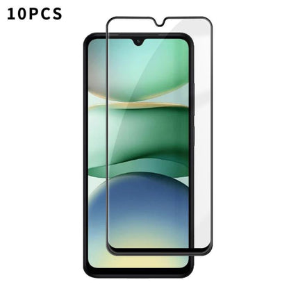 10pcs Kalebol High-Aluminum Screen-Printed Full-Coverage Anti-Fingerprint Black-Bordered HD Tempered Glass Film, For Redmi Note 17 5G Global 169.7mm, For Redmi Note 17 4G Global 169.7mm, For Redmi Note 17 Pro Max 5G Global 163.4mm                      ...