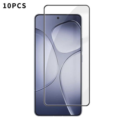 10pcs Kalebol High-Aluminum Screen-Printed Full-Coverage Anti-Fingerprint Black-Bordered HD Tempered Glass Film, For Redmi Note 17 5G Global 169.7mm, For Redmi Note 17 4G Global 169.7mm, For Redmi Note 17 Pro Max 5G Global 163.4mm                      ...