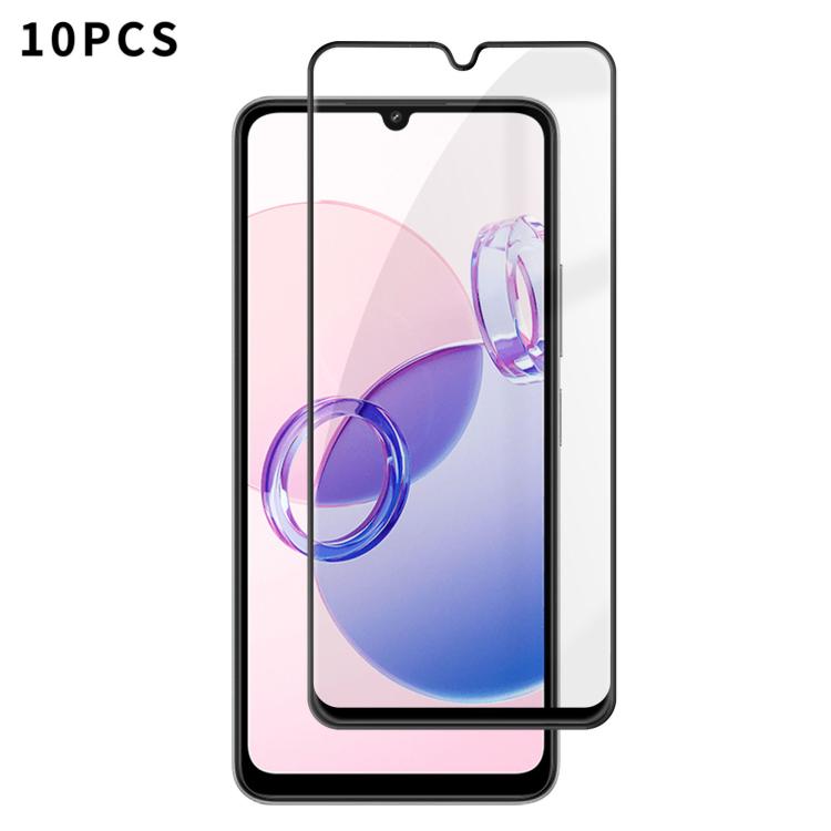 10pcs Kalebol High-Aluminum Screen-Printed Full-Coverage Anti-Fingerprint Black-Bordered HD Tempered Glass Film, For Redmi Note 17 5G Global 169.7mm, For Redmi Note 17 4G Global 169.7mm, For Redmi Note 17 Pro Max 5G Global 163.4mm                      ...