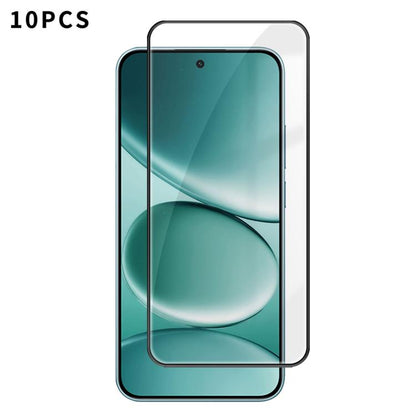 10pcs Kalebol High-Aluminum Screen-Printed Full-Coverage Anti-Fingerprint Black-Bordered HD Tempered Glass Film, For Redmi Note 17 5G Global 169.7mm, For Redmi Note 17 4G Global 169.7mm, For Redmi Note 17 Pro Max 5G Global 163.4mm                      ...