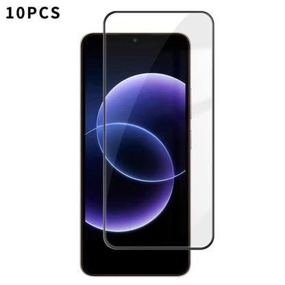 10pcs Kalebol High-Aluminum Screen-Printed Full-Coverage Anti-Fingerprint Black-Bordered HD Tempered Glass Film, For Redmi Note 17 5G Global 169.7mm, For Redmi Note 17 4G Global 169.7mm, For Redmi Note 17 Pro Max 5G Global 163.4mm                      ...
