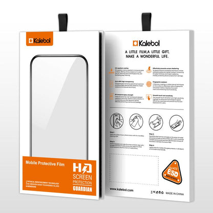 10pcs Kalebol High-Aluminum Screen-Printed Full-Coverage Anti-Fingerprint Black-Bordered HD Tempered Glass Film, For Redmi Note 17 5G Global 169.7mm, For Redmi Note 17 4G Global 169.7mm, For Redmi Note 17 Pro Max 5G Global 163.4mm                      ...