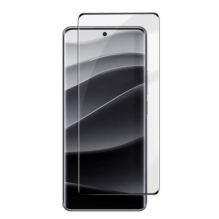 Kalebol Curved High-Aluminum Screen-Printed Full-Coverage Anti-Fingerprint Black-Bordered HD Tempered Glass Film, For Redmi Note 15 Pro+ 5G Global 163.3mm, For Redmi Note 15 5G Global 164mm, For Xiaomi Civi 5 Pro, For Xiaomi 15S Pro, For Xiaomi Poco X7...