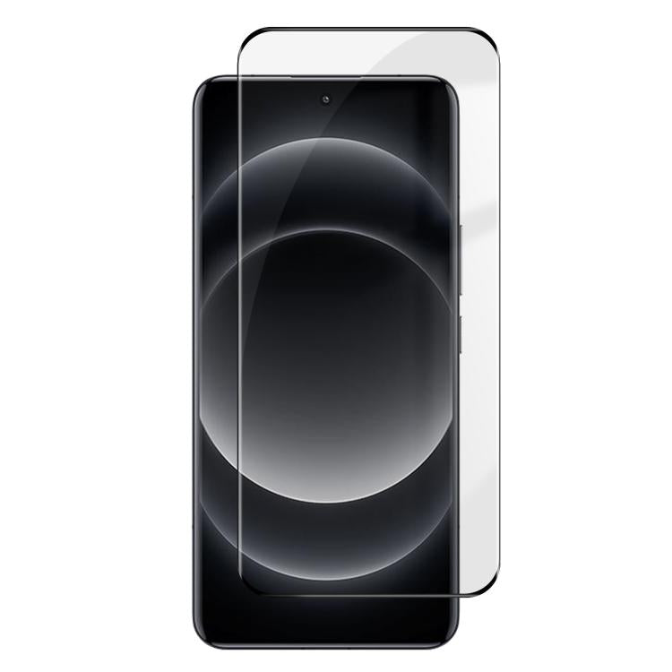 Kalebol Curved High-Aluminum Screen-Printed Full-Coverage Anti-Fingerprint Black-Bordered HD Tempered Glass Film, For Redmi Note 15 Pro+ 5G Global 163.3mm, For Redmi Note 15 5G Global 164mm, For Xiaomi Civi 5 Pro, For Xiaomi 15S Pro, For Xiaomi Poco X7...