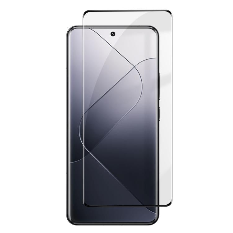 Kalebol Curved High-Aluminum Screen-Printed Full-Coverage Anti-Fingerprint Black-Bordered HD Tempered Glass Film, For Redmi Note 15 Pro+ 5G Global 163.3mm, For Redmi Note 15 5G Global 164mm, For Xiaomi Civi 5 Pro, For Xiaomi 15S Pro, For Xiaomi Poco X7...