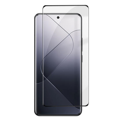 Kalebol Curved High-Aluminum Screen-Printed Full-Coverage Anti-Fingerprint Black-Bordered HD Tempered Glass Film, For Redmi Note 15 Pro+ 5G Global 163.3mm, For Redmi Note 15 5G Global 164mm, For Xiaomi Civi 5 Pro, For Xiaomi 15S Pro, For Xiaomi Poco X7...