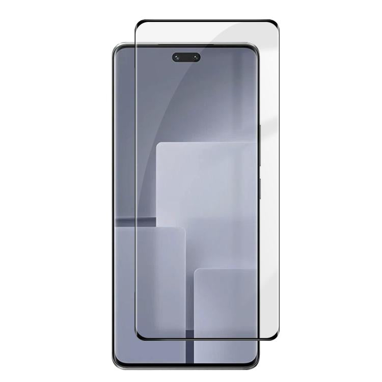 Kalebol Curved High-Aluminum Screen-Printed Full-Coverage Anti-Fingerprint Black-Bordered HD Tempered Glass Film, For Redmi Note 15 Pro+ 5G Global 163.3mm, For Redmi Note 15 5G Global 164mm, For Xiaomi Civi 5 Pro, For Xiaomi 15S Pro, For Xiaomi Poco X7...