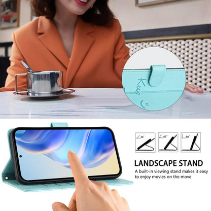 Smile Embossing RFID Leather Phone Case, For Fairphone 5