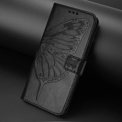Embossed Butterfly Leather Phone Case, For Fairphone 5