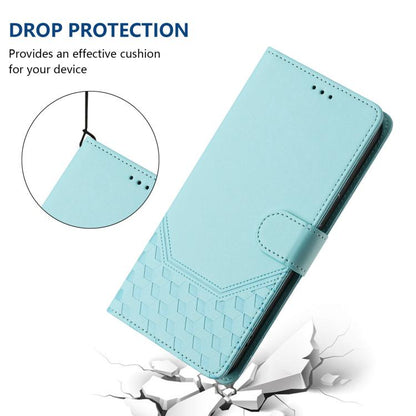 Honeycomb Embossing RFID Leather Phone Case, For Fairphone 5