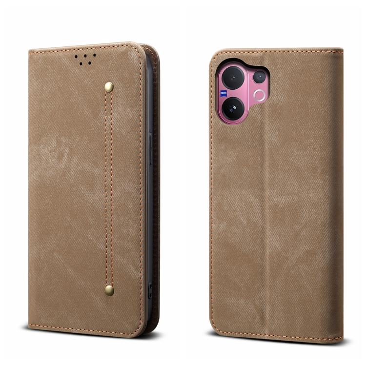 Denim Texture Casual Style Horizontal Flip Leather Case, For vivo X300 Pro, For vivo X300, For vivo V60 5G, For vivo X200 FE