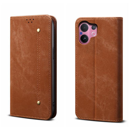 Denim Texture Casual Style Horizontal Flip Leather Case, For vivo X300 Pro, For vivo X300, For vivo V60 5G, For vivo X200 FE