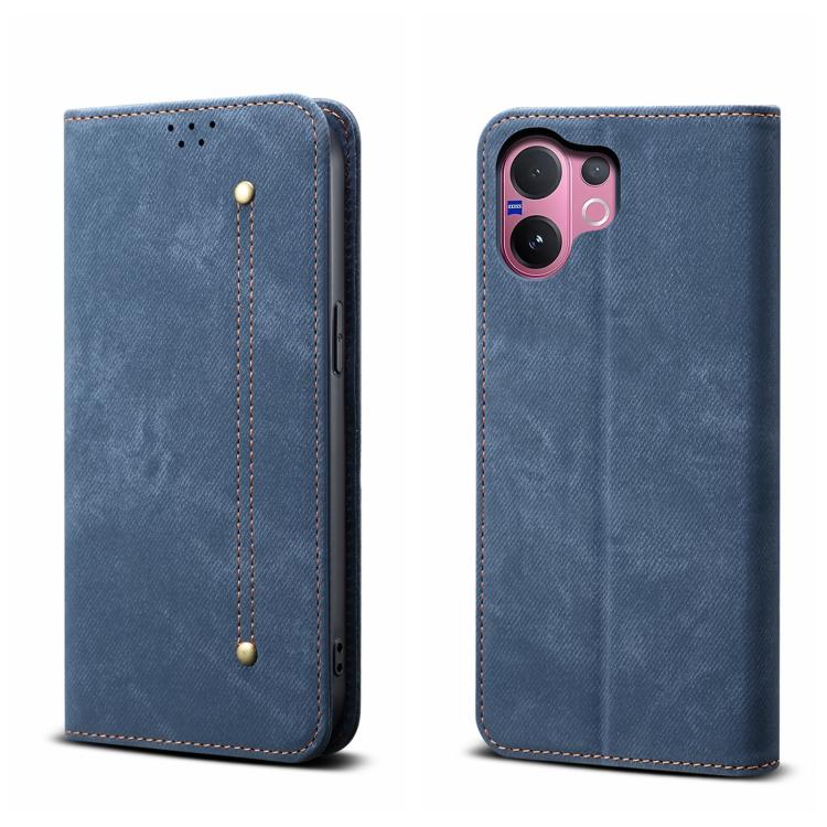 Denim Texture Casual Style Horizontal Flip Leather Case, For vivo X300 Pro, For vivo X300, For vivo V60 5G, For vivo X200 FE