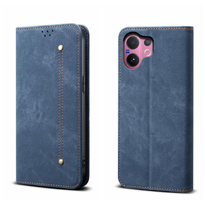 Denim Texture Casual Style Horizontal Flip Leather Case, For vivo X300 Pro, For vivo X300, For vivo V60 5G, For vivo X200 FE