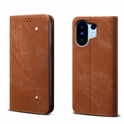 Denim Texture Casual Style Horizontal Flip Leather Case, For vivo X300 Pro, For vivo X300, For vivo V60 5G, For vivo X200 FE