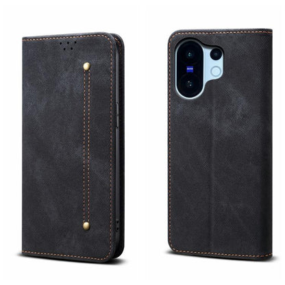 Denim Texture Casual Style Horizontal Flip Leather Case, For vivo X300 Pro, For vivo X300, For vivo V60 5G, For vivo X200 FE