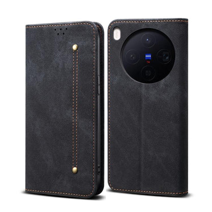 Denim Texture Casual Style Horizontal Flip Leather Case, For vivo X300 Pro, For vivo X300, For vivo V60 5G, For vivo X200 FE