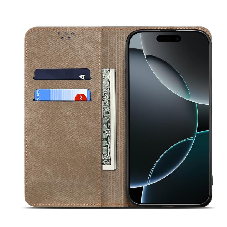 Denim Texture Casual Style Horizontal Flip Leather Case, For vivo X300 Pro, For vivo X300, For vivo V60 5G, For vivo X200 FE