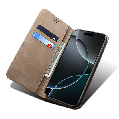 Denim Texture Casual Style Horizontal Flip Leather Case, For vivo X300 Pro, For vivo X300, For vivo V60 5G, For vivo X200 FE