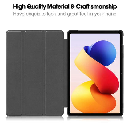 Custer Texture 3-Fold Holder Leather Smart Tablet Case, For Xiaomi Redmi Pad 2 Pro, For Xiaomi Redmi K Pad 2 8.8 2026