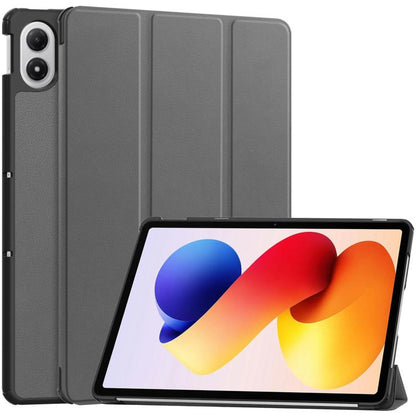 Custer Texture 3-Fold Holder Leather Smart Tablet Case, For Xiaomi Redmi Pad 2 Pro, For Xiaomi Redmi K Pad 2 8.8 2026