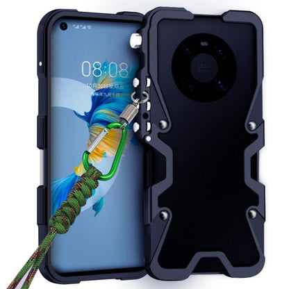 Trigger Design Hollow Metal Frame Phone Case with Lanyard, For Huawei nova 16 Ultra, For Huawei nova 16 Pro, For Huawei nova 16z, For Huawei nova 16, For Huawei Pura 90 Pro Max, For Huawei Pura 90 Pro, For Huawei Pura 90, For Huawei nova 15 Ultra      ...