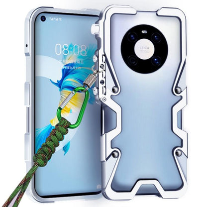 Trigger Design Hollow Metal Frame Phone Case with Lanyard, For Huawei nova 16 Ultra, For Huawei nova 16 Pro, For Huawei nova 16z, For Huawei nova 16, For Huawei Pura 90 Pro Max, For Huawei Pura 90 Pro, For Huawei Pura 90, For Huawei nova 15 Ultra      ...