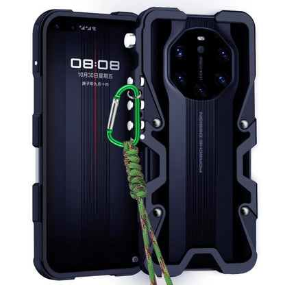 Trigger Design Hollow Metal Frame Phone Case with Lanyard, For Huawei nova 16 Ultra, For Huawei nova 16 Pro, For Huawei nova 16z, For Huawei nova 16, For Huawei Pura 90 Pro Max, For Huawei Pura 90 Pro, For Huawei Pura 90, For Huawei nova 15 Ultra      ...