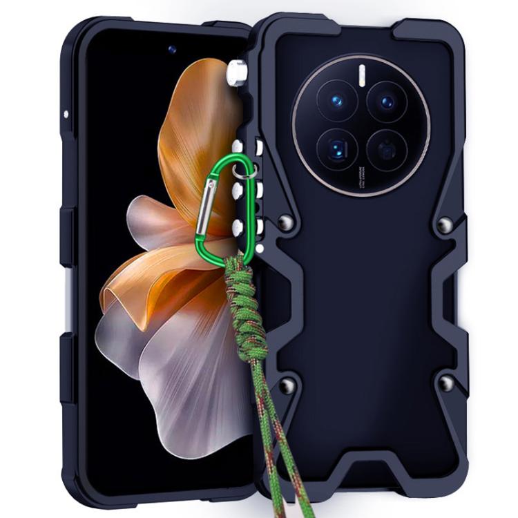 Trigger Design Hollow Metal Frame Phone Case with Lanyard, For Huawei nova 16 Ultra, For Huawei nova 16 Pro, For Huawei nova 16z, For Huawei nova 16, For Huawei Pura 90 Pro Max, For Huawei Pura 90 Pro, For Huawei Pura 90, For Huawei nova 15 Ultra      ...