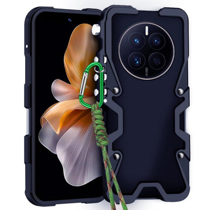 Trigger Design Hollow Metal Frame Phone Case with Lanyard, For Huawei nova 16 Ultra, For Huawei nova 16 Pro, For Huawei nova 16z, For Huawei nova 16, For Huawei Pura 90 Pro Max, For Huawei Pura 90 Pro, For Huawei Pura 90, For Huawei nova 15 Ultra      ...