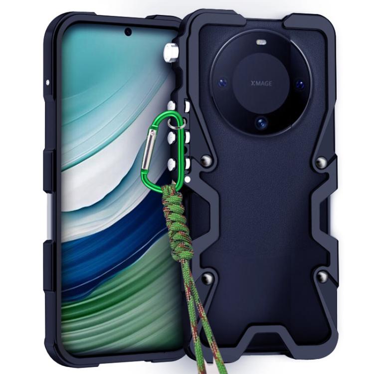 Trigger Design Hollow Metal Frame Phone Case with Lanyard, For Huawei nova 16 Ultra, For Huawei nova 16 Pro, For Huawei nova 16z, For Huawei nova 16, For Huawei Pura 90 Pro Max, For Huawei Pura 90 Pro, For Huawei Pura 90, For Huawei nova 15 Ultra      ...