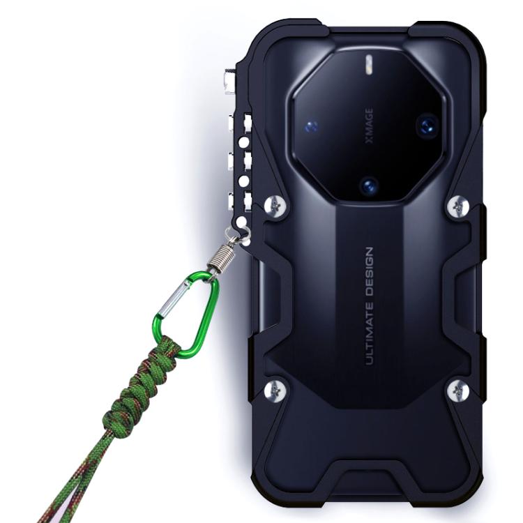 Trigger Design Hollow Metal Frame Phone Case with Lanyard, For Huawei nova 16 Ultra, For Huawei nova 16 Pro, For Huawei nova 16z, For Huawei nova 16, For Huawei Pura 90 Pro Max, For Huawei Pura 90 Pro, For Huawei Pura 90, For Huawei nova 15 Ultra      ...
