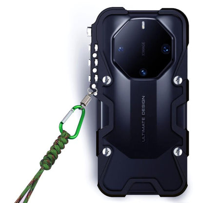 Trigger Design Hollow Metal Frame Phone Case with Lanyard, For Huawei nova 16 Ultra, For Huawei nova 16 Pro, For Huawei nova 16z, For Huawei nova 16, For Huawei Pura 90 Pro Max, For Huawei Pura 90 Pro, For Huawei Pura 90, For Huawei nova 15 Ultra      ...