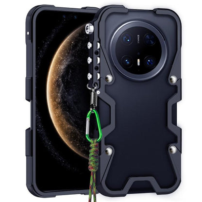 Trigger Design Hollow Metal Frame Phone Case with Lanyard, For Huawei nova 16 Ultra, For Huawei nova 16 Pro, For Huawei nova 16z, For Huawei nova 16, For Huawei Pura 90 Pro Max, For Huawei Pura 90 Pro, For Huawei Pura 90, For Huawei nova 15 Ultra      ...