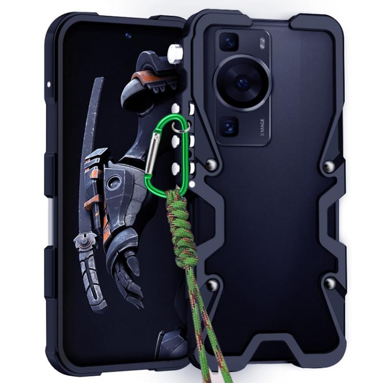 Trigger Design Hollow Metal Frame Phone Case with Lanyard, For Huawei nova 16 Ultra, For Huawei nova 16 Pro, For Huawei nova 16z, For Huawei nova 16, For Huawei Pura 90 Pro Max, For Huawei Pura 90 Pro, For Huawei Pura 90, For Huawei nova 15 Ultra      ...