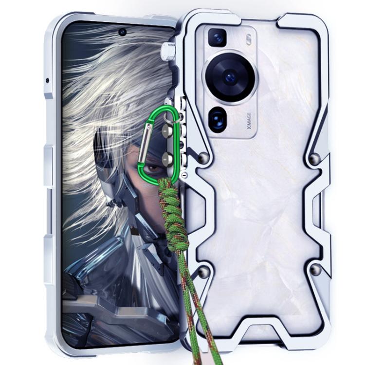 Trigger Design Hollow Metal Frame Phone Case with Lanyard, For Huawei nova 16 Ultra, For Huawei nova 16 Pro, For Huawei nova 16z, For Huawei nova 16, For Huawei Pura 90 Pro Max, For Huawei Pura 90 Pro, For Huawei Pura 90, For Huawei nova 15 Ultra      ...