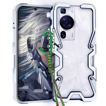 Trigger Design Hollow Metal Frame Phone Case with Lanyard, For Huawei nova 16 Ultra, For Huawei nova 16 Pro, For Huawei nova 16z, For Huawei nova 16, For Huawei Pura 90 Pro Max, For Huawei Pura 90 Pro, For Huawei Pura 90, For Huawei nova 15 Ultra      ...