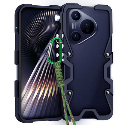 Trigger Design Hollow Metal Frame Phone Case with Lanyard, For Huawei nova 16 Ultra, For Huawei nova 16 Pro, For Huawei nova 16z, For Huawei nova 16, For Huawei Pura 90 Pro Max, For Huawei Pura 90 Pro, For Huawei Pura 90, For Huawei nova 15 Ultra      ...