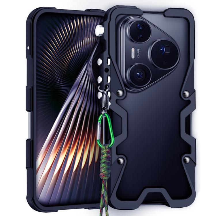 Trigger Design Hollow Metal Frame Phone Case with Lanyard, For Huawei nova 16 Ultra, For Huawei nova 16 Pro, For Huawei nova 16z, For Huawei nova 16, For Huawei Pura 90 Pro Max, For Huawei Pura 90 Pro, For Huawei Pura 90, For Huawei nova 15 Ultra      ...
