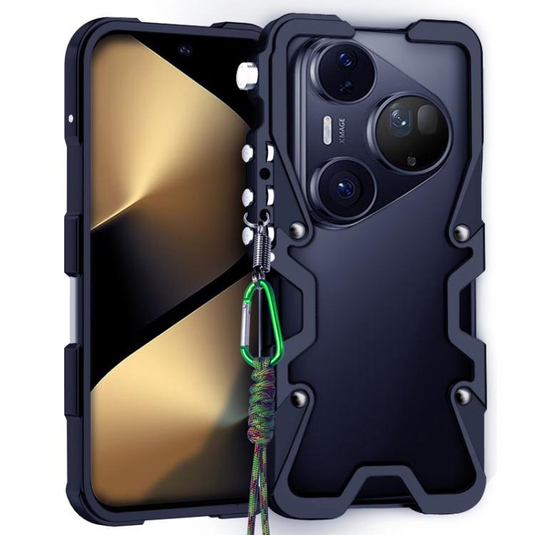 Trigger Design Hollow Metal Frame Phone Case with Lanyard, For Huawei nova 16 Ultra, For Huawei nova 16 Pro, For Huawei nova 16z, For Huawei nova 16, For Huawei Pura 90 Pro Max, For Huawei Pura 90 Pro, For Huawei Pura 90, For Huawei nova 15 Ultra      ...