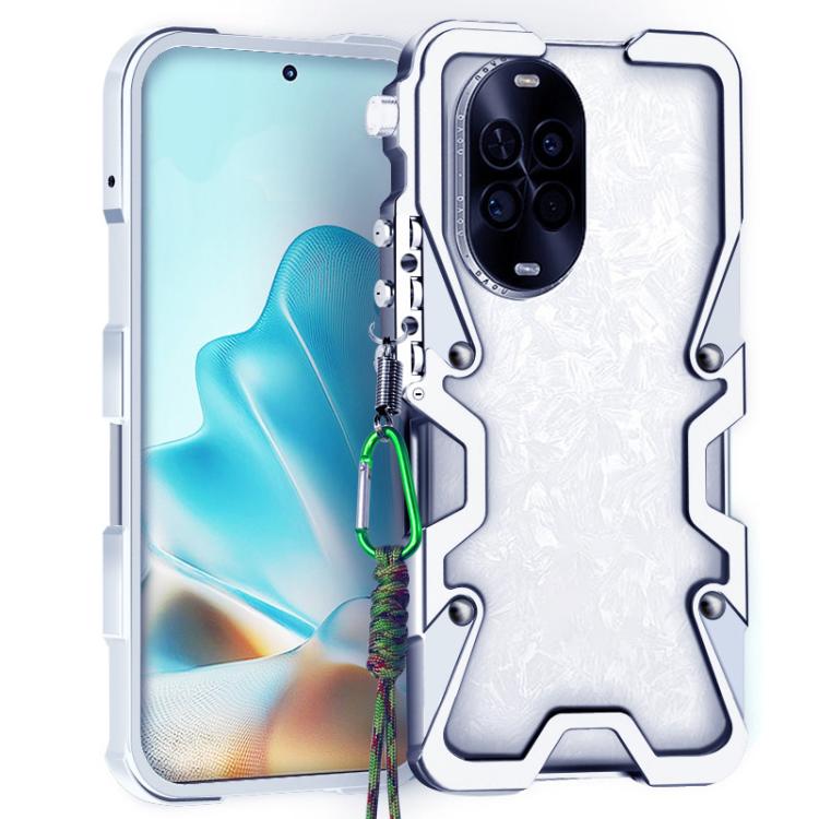 Trigger Design Hollow Metal Frame Phone Case with Lanyard, For Huawei nova 16 Ultra, For Huawei nova 16 Pro, For Huawei nova 16z, For Huawei nova 16, For Huawei Pura 90 Pro Max, For Huawei Pura 90 Pro, For Huawei Pura 90, For Huawei nova 15 Ultra      ...