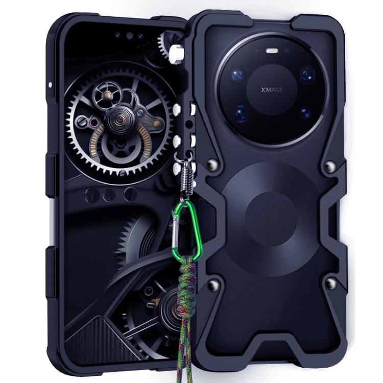 Trigger Design Hollow Metal Frame Phone Case with Lanyard, For Huawei nova 16 Ultra, For Huawei nova 16 Pro, For Huawei nova 16z, For Huawei nova 16, For Huawei Pura 90 Pro Max, For Huawei Pura 90 Pro, For Huawei Pura 90, For Huawei nova 15 Ultra      ...