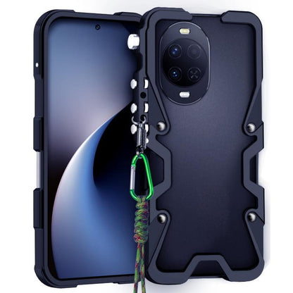 Trigger Design Hollow Metal Frame Phone Case with Lanyard, For Huawei nova 16 Ultra, For Huawei nova 16 Pro, For Huawei nova 16z, For Huawei nova 16, For Huawei Pura 90 Pro Max, For Huawei Pura 90 Pro, For Huawei Pura 90, For Huawei nova 15 Ultra      ...