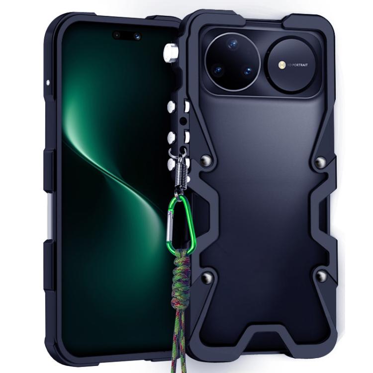 Trigger Design Hollow Metal Frame Phone Case with Lanyard, For Huawei nova 16 Ultra, For Huawei nova 16 Pro, For Huawei nova 16z, For Huawei nova 16, For Huawei Pura 90 Pro Max, For Huawei Pura 90 Pro, For Huawei Pura 90, For Huawei nova 15 Ultra      ...