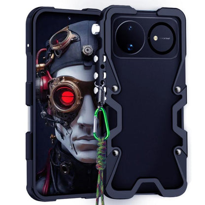 Trigger Design Hollow Metal Frame Phone Case with Lanyard, For Huawei nova 16 Ultra, For Huawei nova 16 Pro, For Huawei nova 16z, For Huawei nova 16, For Huawei Pura 90 Pro Max, For Huawei Pura 90 Pro, For Huawei Pura 90, For Huawei nova 15 Ultra      ...