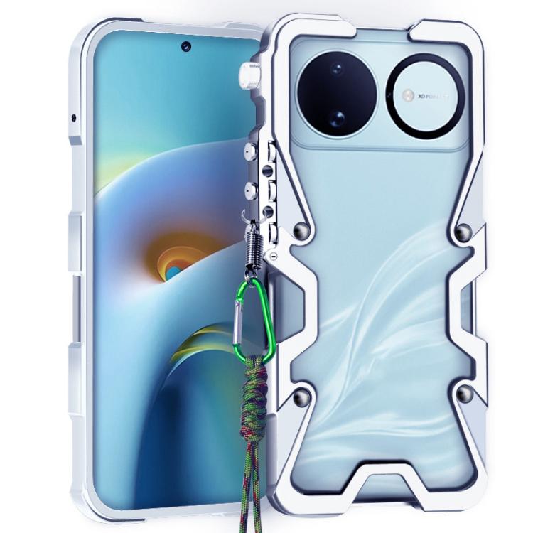 Trigger Design Hollow Metal Frame Phone Case with Lanyard, For Huawei nova 16 Ultra, For Huawei nova 16 Pro, For Huawei nova 16z, For Huawei nova 16, For Huawei Pura 90 Pro Max, For Huawei Pura 90 Pro, For Huawei Pura 90, For Huawei nova 15 Ultra      ...