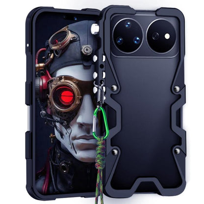 Trigger Design Hollow Metal Frame Phone Case with Lanyard, For Huawei nova 16 Ultra, For Huawei nova 16 Pro, For Huawei nova 16z, For Huawei nova 16, For Huawei Pura 90 Pro Max, For Huawei Pura 90 Pro, For Huawei Pura 90, For Huawei nova 15 Ultra      ...